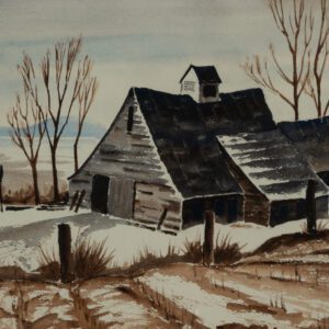 Winter Barn